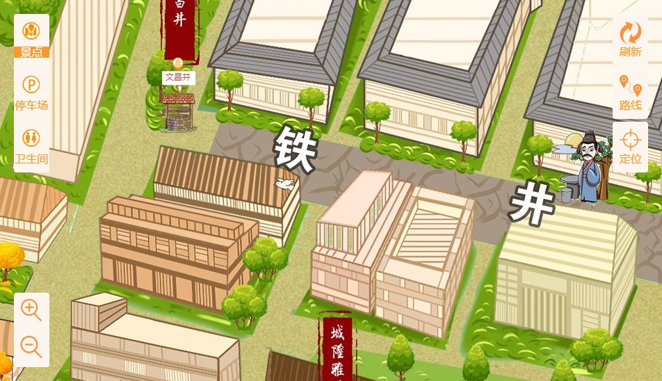 娄星智慧景区：手绘地图与语音导览的完美融合